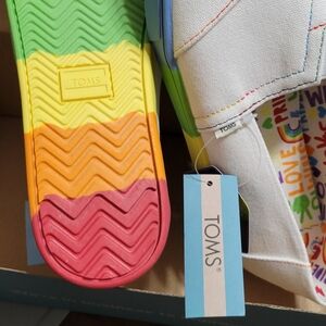 TOMS Rainbow/Pride shoes